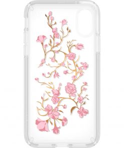 Speck Presidio Clear + Print Apple iPhone X/XS GoldenBlossoms Pink/Clear-149255