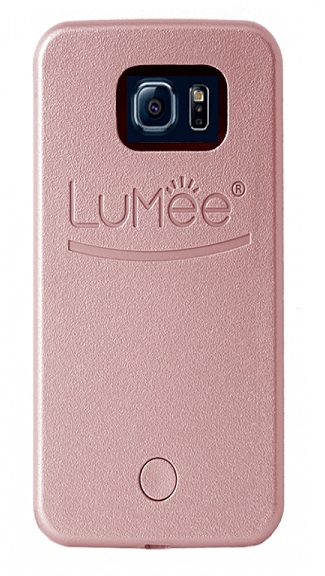 daarna Berg Vesuvius Bestuiver LuMee Samsung Galaxy S7 Edge Hoesje met Ledverlichting Rose Goud - JustXL